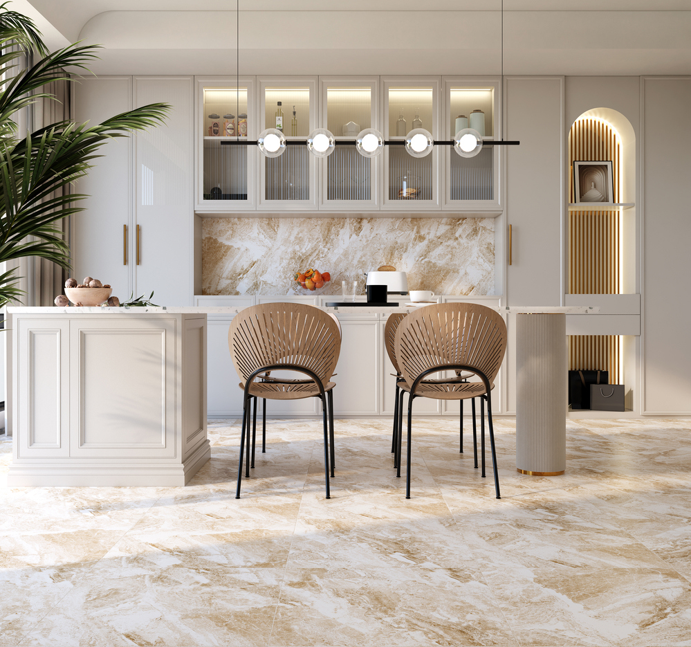 Изображение товара Керамогранит Eurotile Grandos 60x60 см бежевый