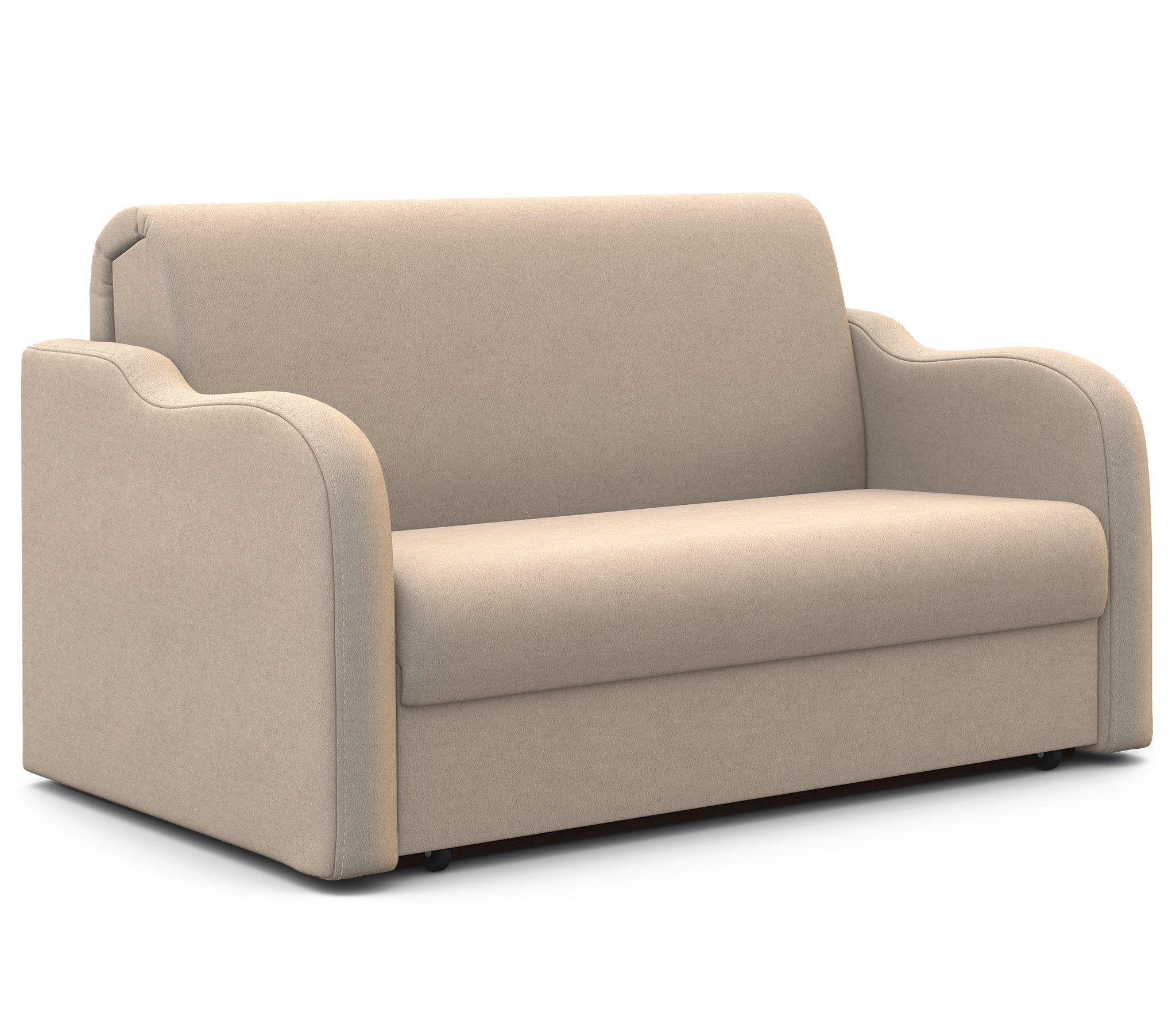 Изображение товара Диван раскладной Шарм-дизайн Коломбо 180x95x110 см бежевый рогожка