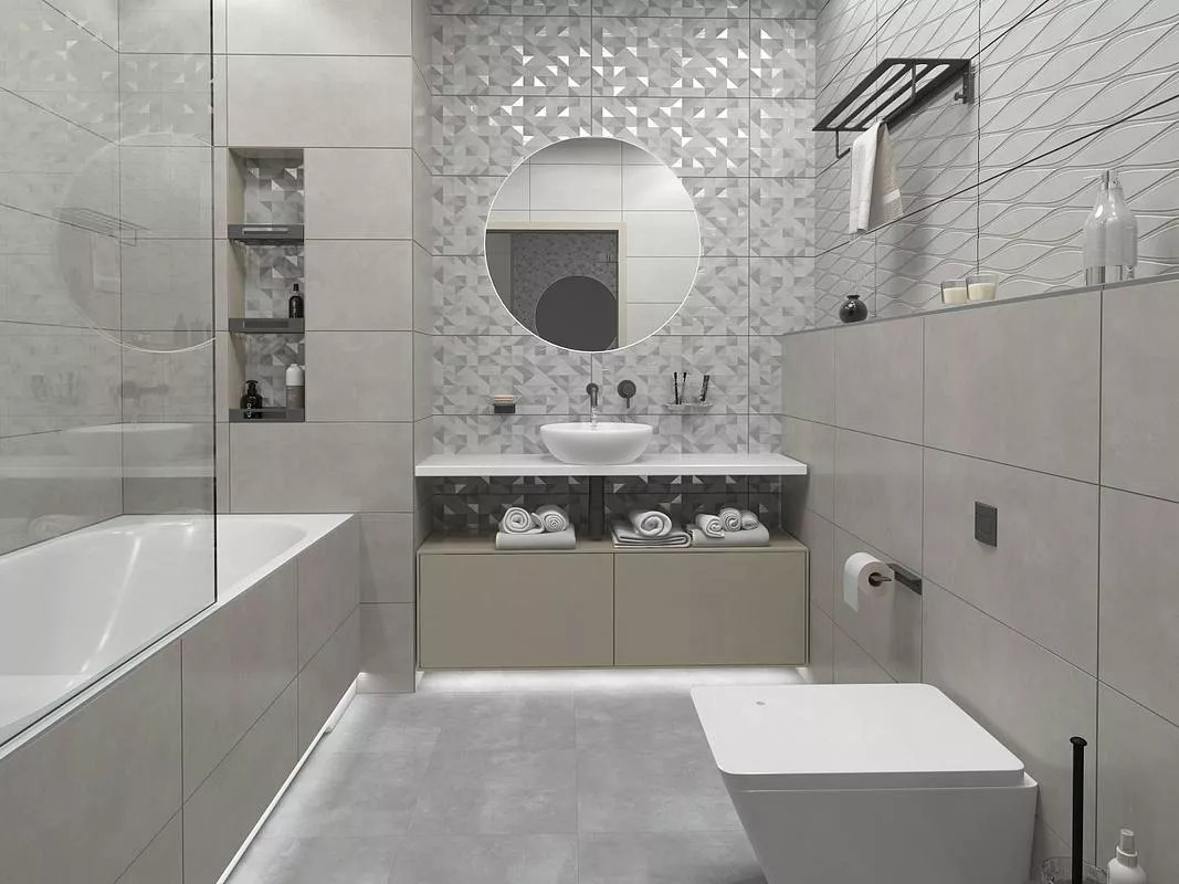 Изображение товара Напольная керамогранитная плитка Керамин ROMA GRIGIO 42x42 см серый матовая