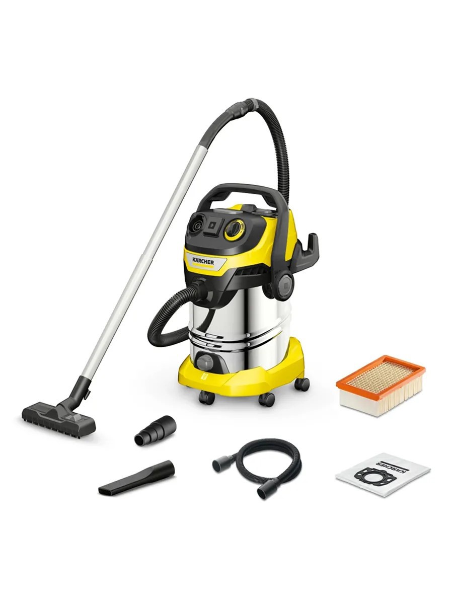 Изображение товара Пылесос строительный Karcher WD 6 P S V-30/8/35/T 1300 Вт, 30 л