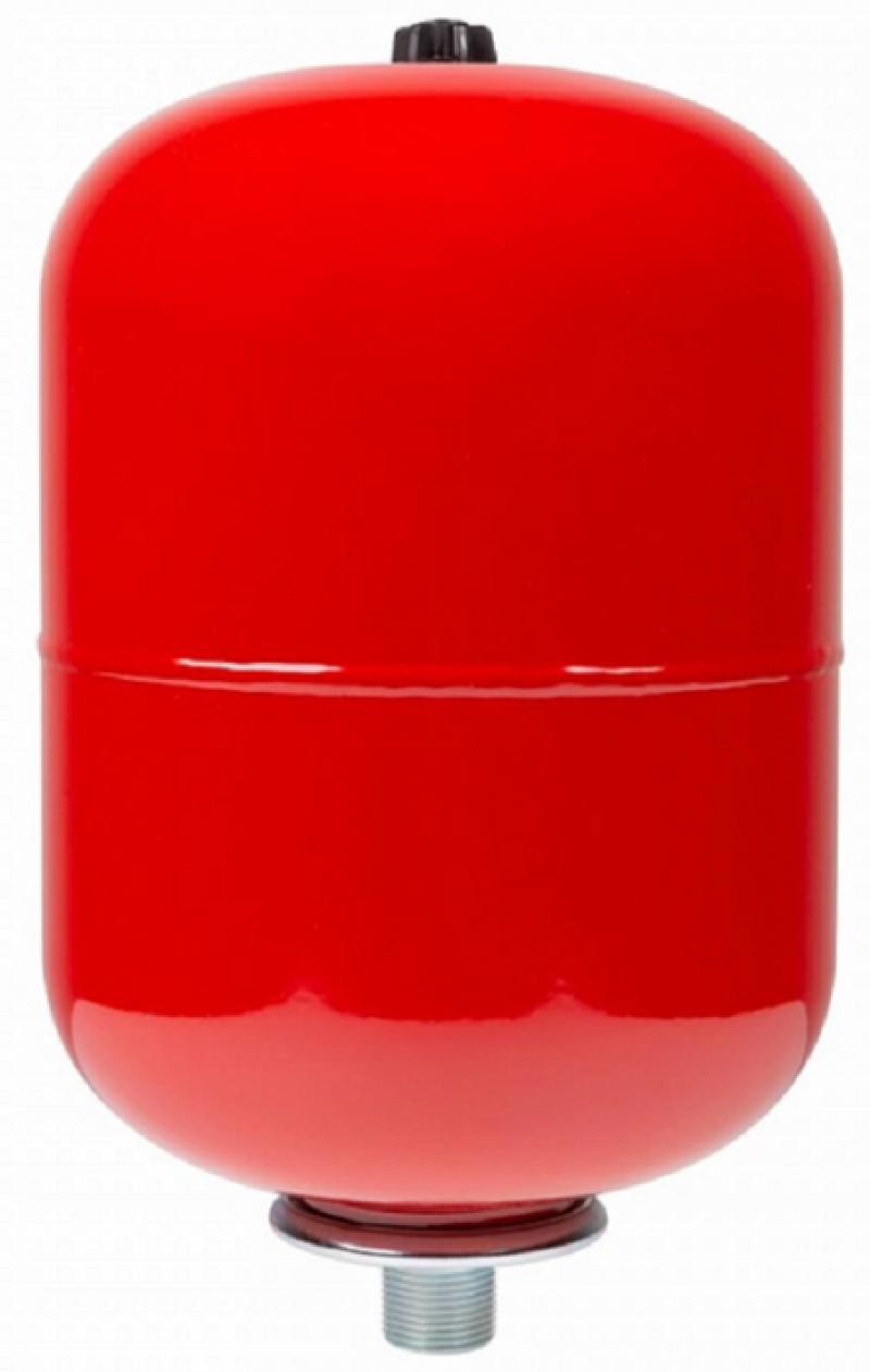 Изображение товара Расширительный бак для ГВС Джилекс 18 л вертикальный плоский 3/4" красный