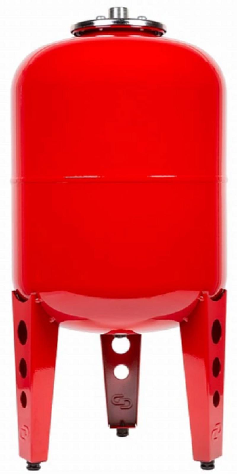 Изображение товара Расширительный бак для ГВС 50 л Джилекс 240150 3/4" плоский красный