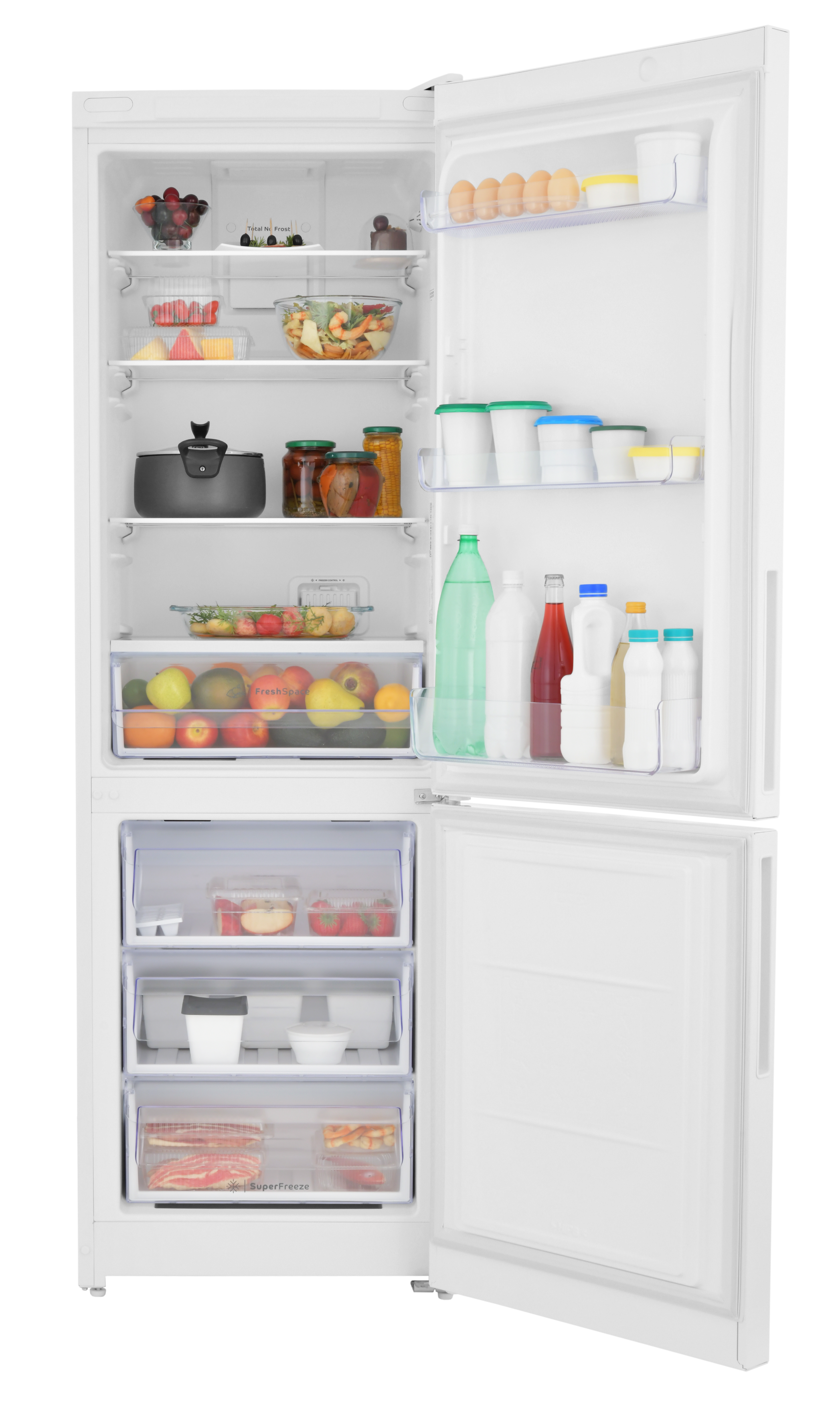 Холодильник двухкамерный Indesit ITR 5180 W 60x185x64 см цвет белый - 28