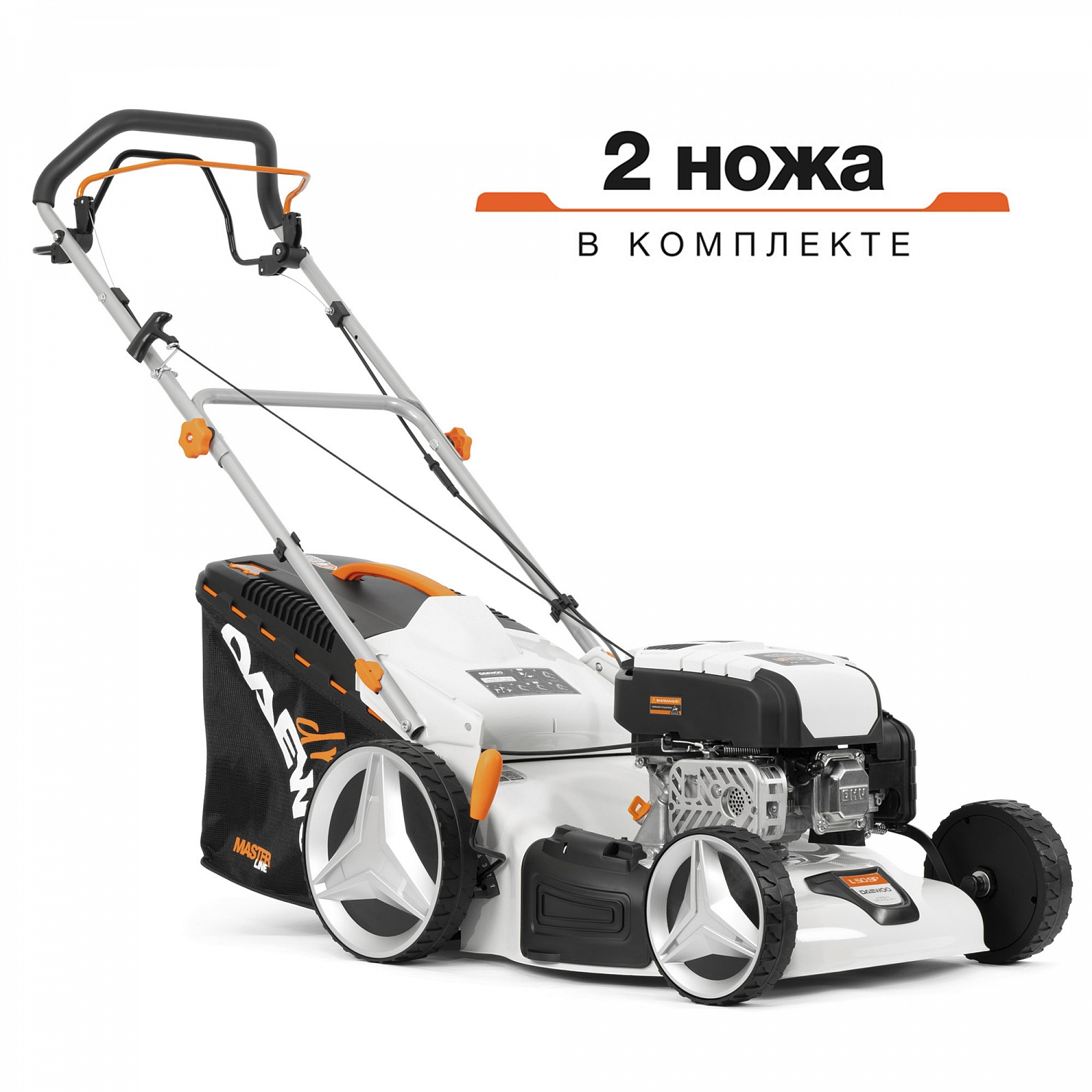 Изображение товара Газонокосилка бензиновая самоходная Daewoo L 50SP 5 л.с. 48 см