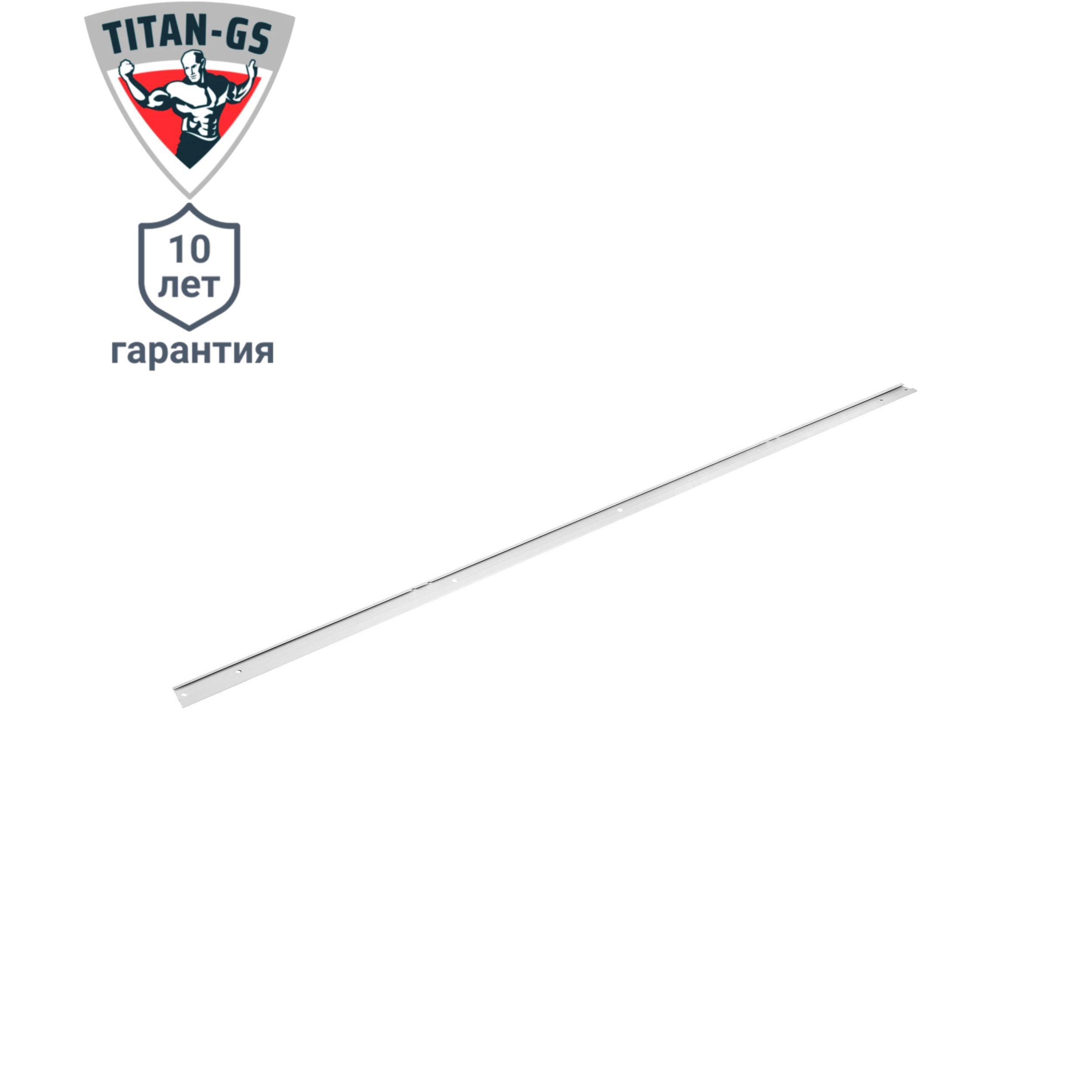 Изображение товара Рельс несущий Титан-GS 156 см сталь белый для системы хранения