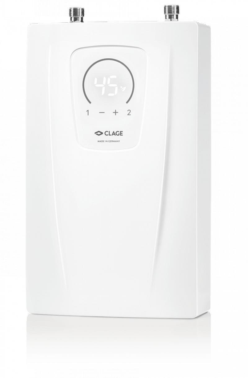 Изображение товара Проточный водонагреватель электрический Clage Cex 11/13 u 53964 13.5 кВт белый