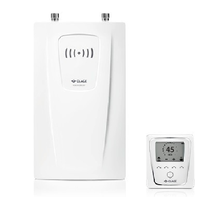 Изображение товара Проточный водонагреватель электрический Clage Cfx-u 176972 13.5 кВт белый