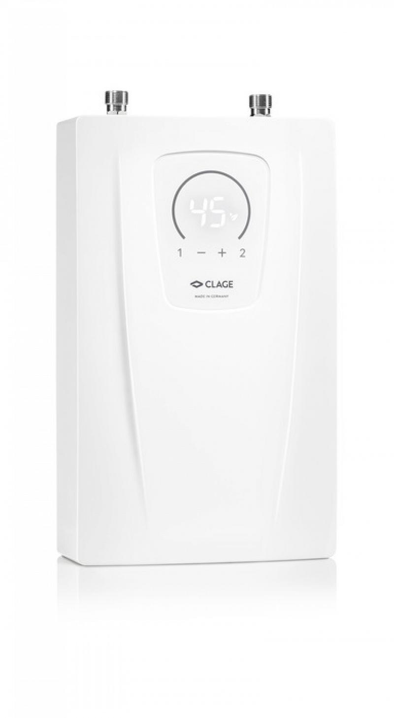 Изображение товара Проточный водонагреватель электрический Clage Cex 7-u 195034 6.9 кВт белый