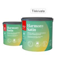 Изображение товара Моющаяся интерьерная краска Tikkurila Harmony Satin 2.7л для стен и потолков