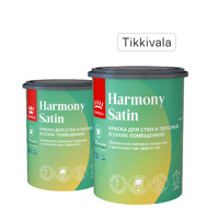 Изображение товара Краска для стен Tikkivala Harmony Satin моющаяся матовая прозрачная база С 0.9 л Изображение товара Краска для стен Tikkivala Harmony Satin моющаяся матовая прозрачная база С 0.9 л