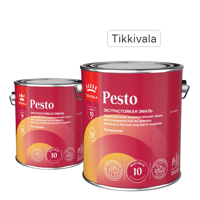 Изображение товара Матовая эмаль Tikkurila Pesto 10 для внутренних и внешних работ Изображение товара Матовая эмаль Tikkurila Pesto 10 для внутренних и внешних работ