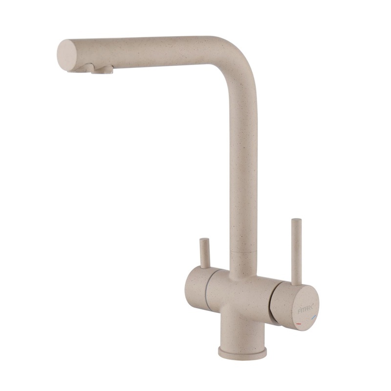 Изображение товара Смеситель для кухни Fmark FS1362S-LM поворотный излив 29.5 см цвет песочный