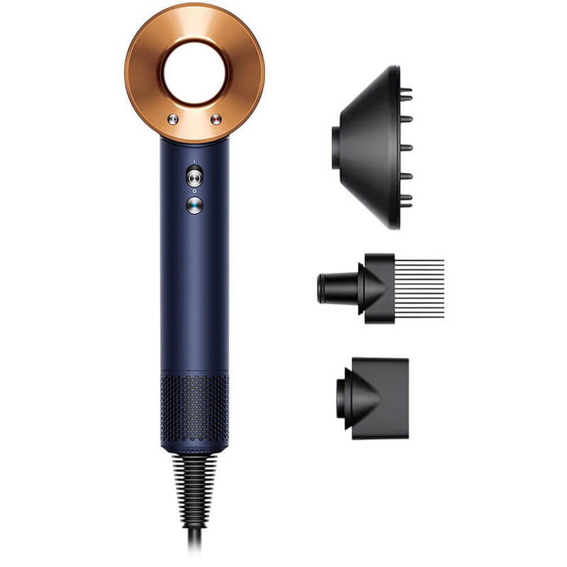 Изображение товара Фен DYSON HD07 Prussian 113312-01 Blue/Copper Изображение товара Фен DYSON HD07 Prussian 113312-01 Blue/Copper