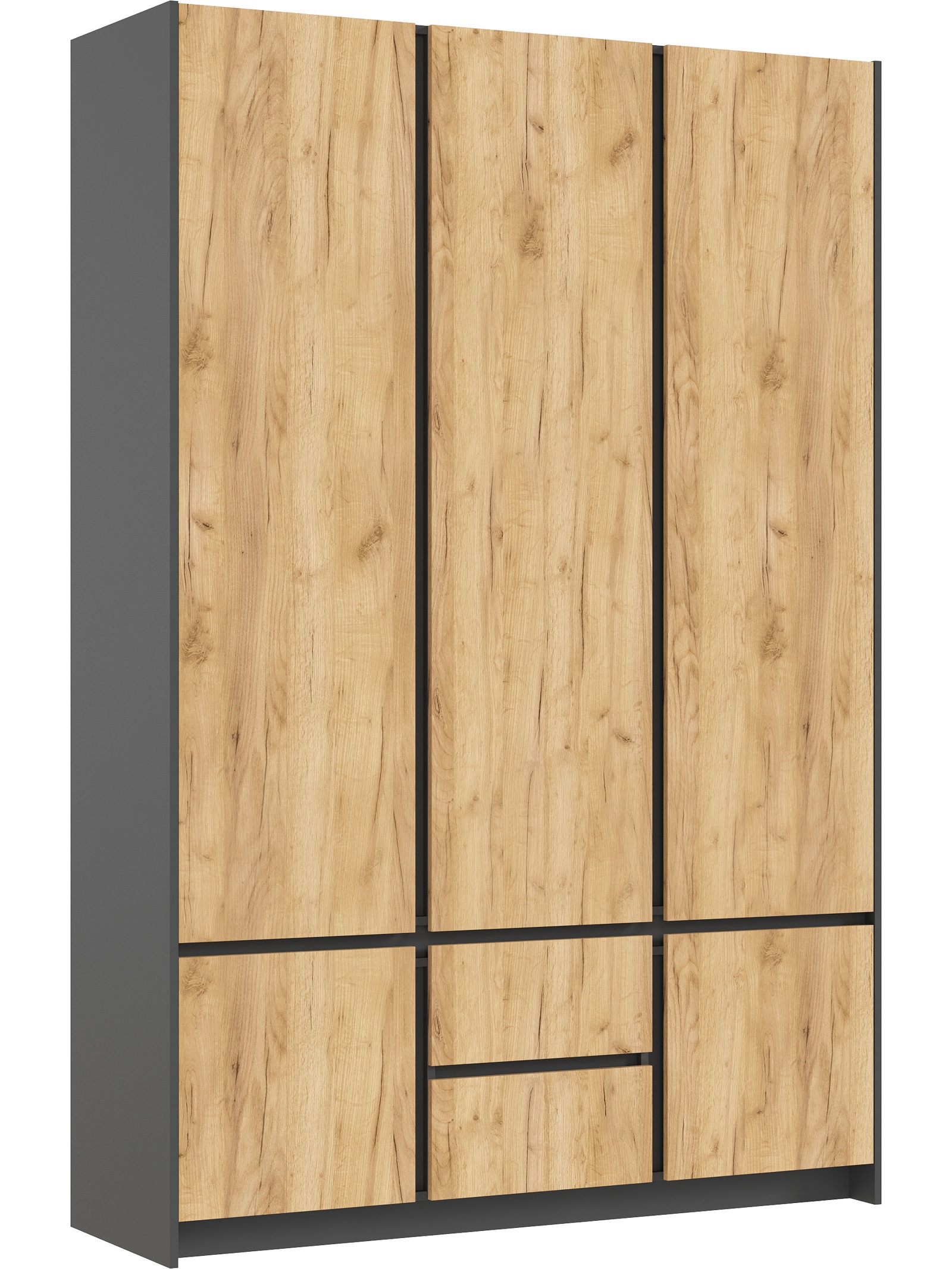 Изображение товара Шкаф распашной Сима-ленд Остин 3 дверцы бежевый современный стиль