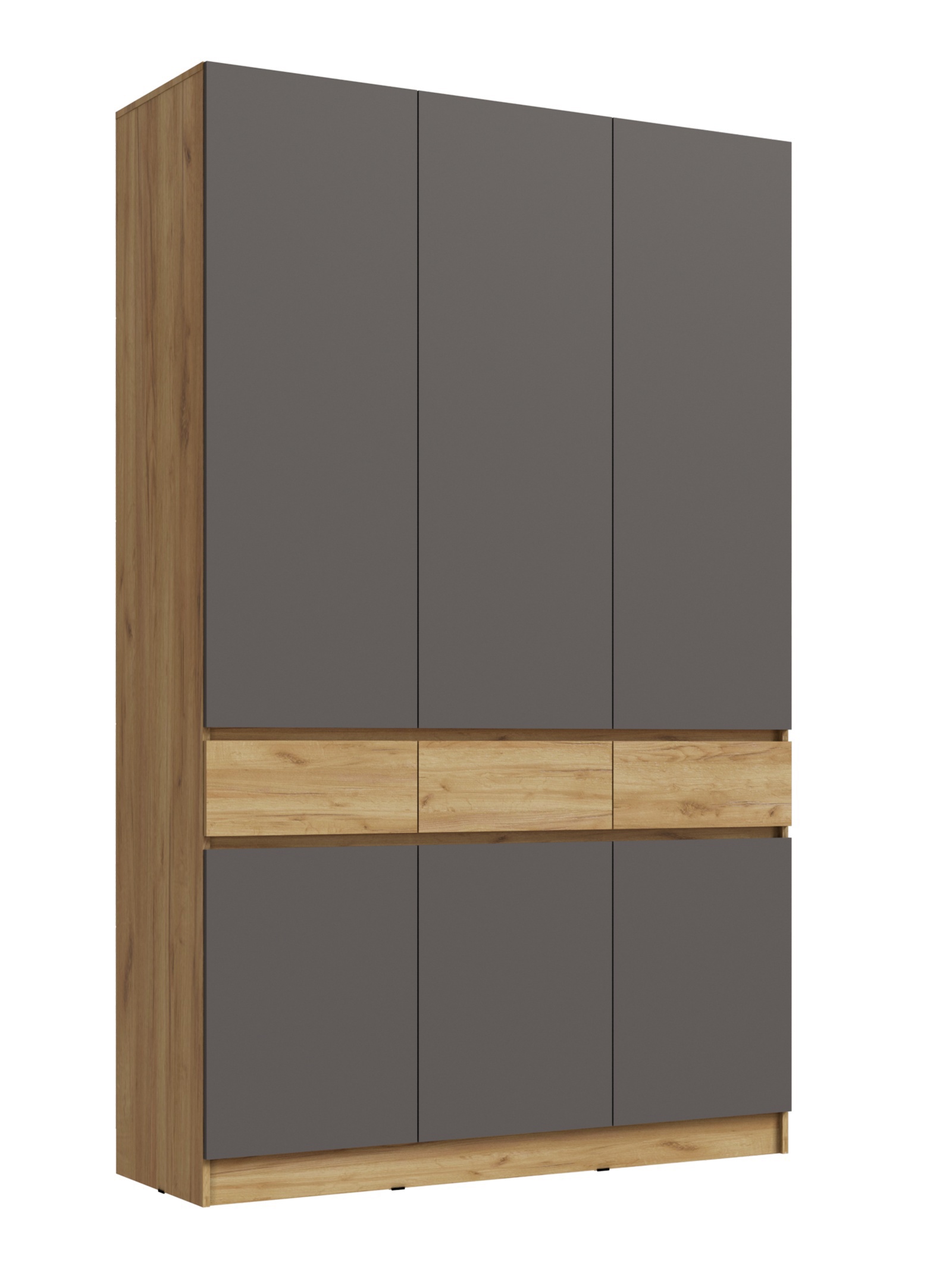 Изображение товара Шкаф распашной Сима-ленд Роджина 3 двери бежевый 150x52x240 см