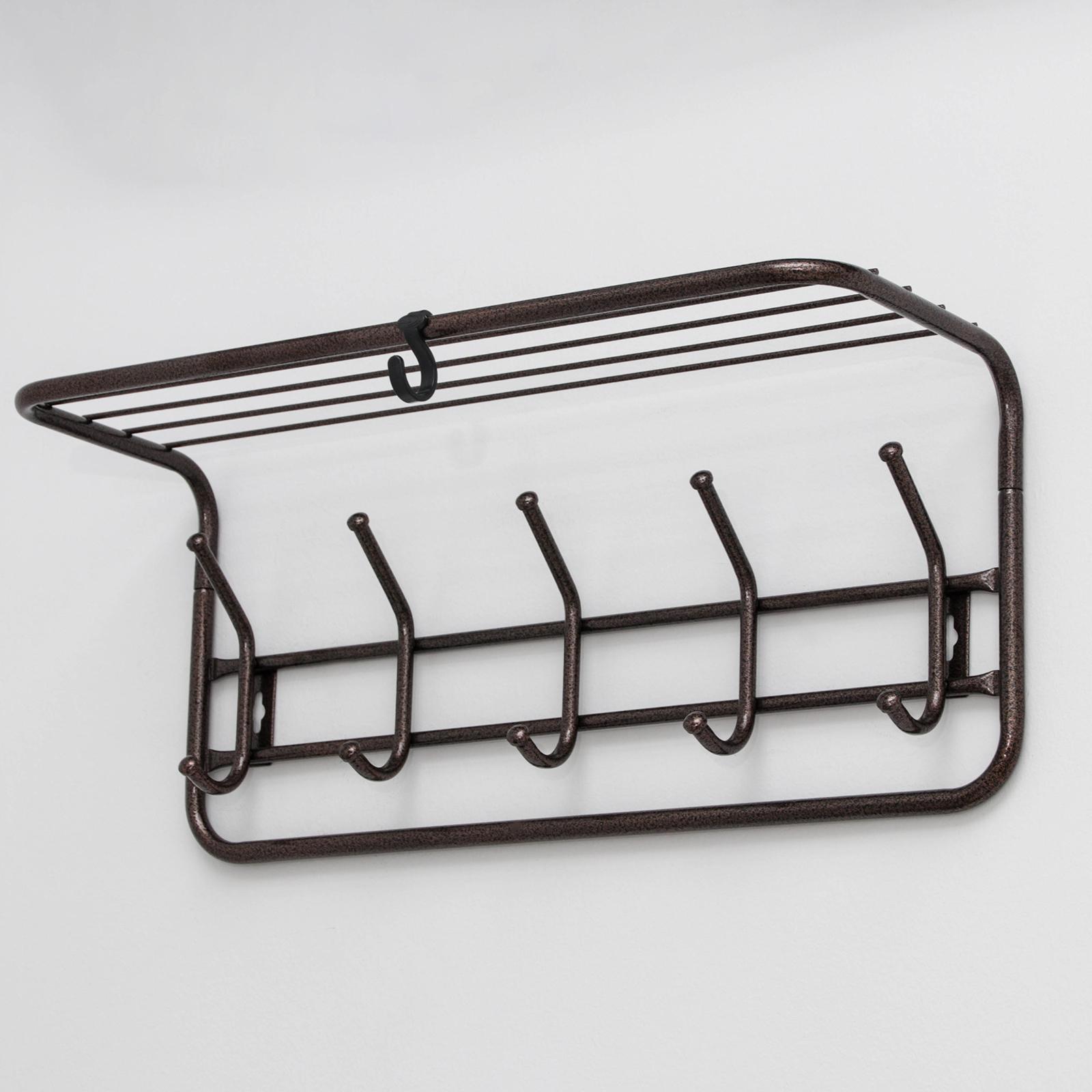 Изображение товара Крюк настенный Зми 21x28x60 см 10 крючков цвет коричневый