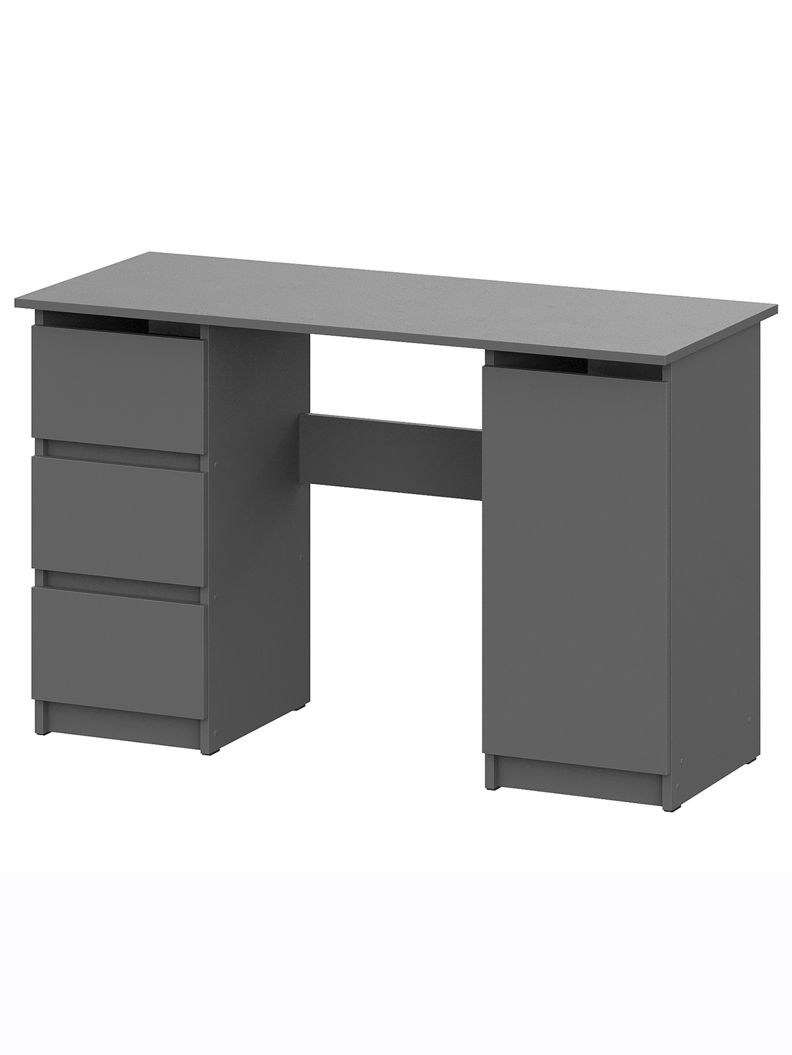 Изображение товара Стол письменный Сима-ленд Денвер 120x50x75 см ЛДСП графит