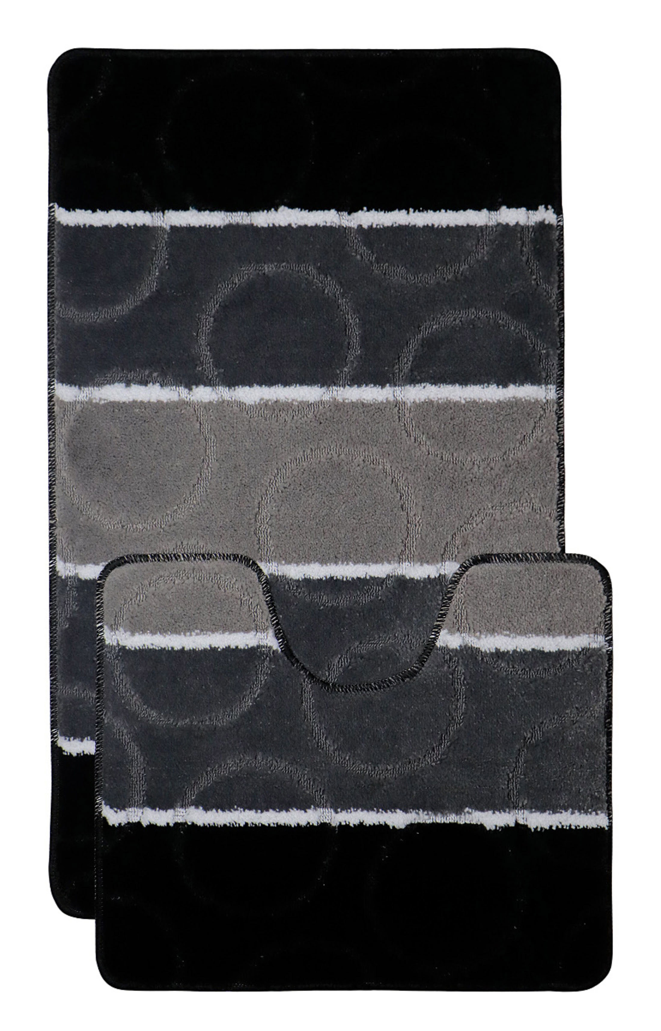 Изображение товара Коврики Vonaldi 0382/11266 в наборе для ванной 100/60см и туалета 50/60см