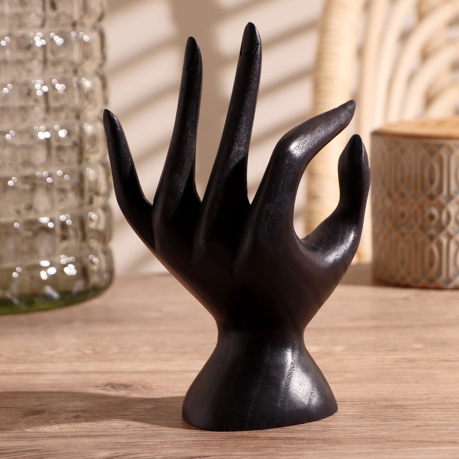 Изображение товара Декоративный предмет Оливия - подставка под кольца 8×8×18 см, СИМА-ЛЕНД