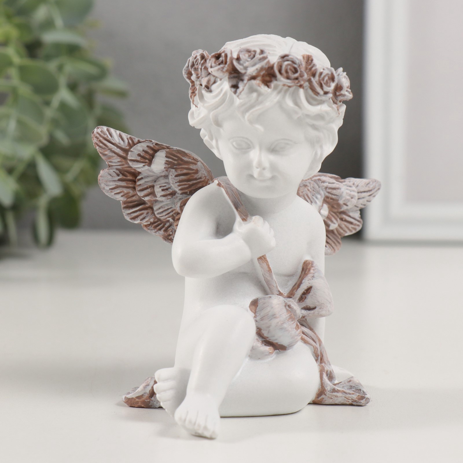 Изображение товара Декоративный предмет Сима-ленд Ангелочек с бантом на плече Изображение товара Декоративный предмет Сима-ленд Ангелочек с бантом на плече