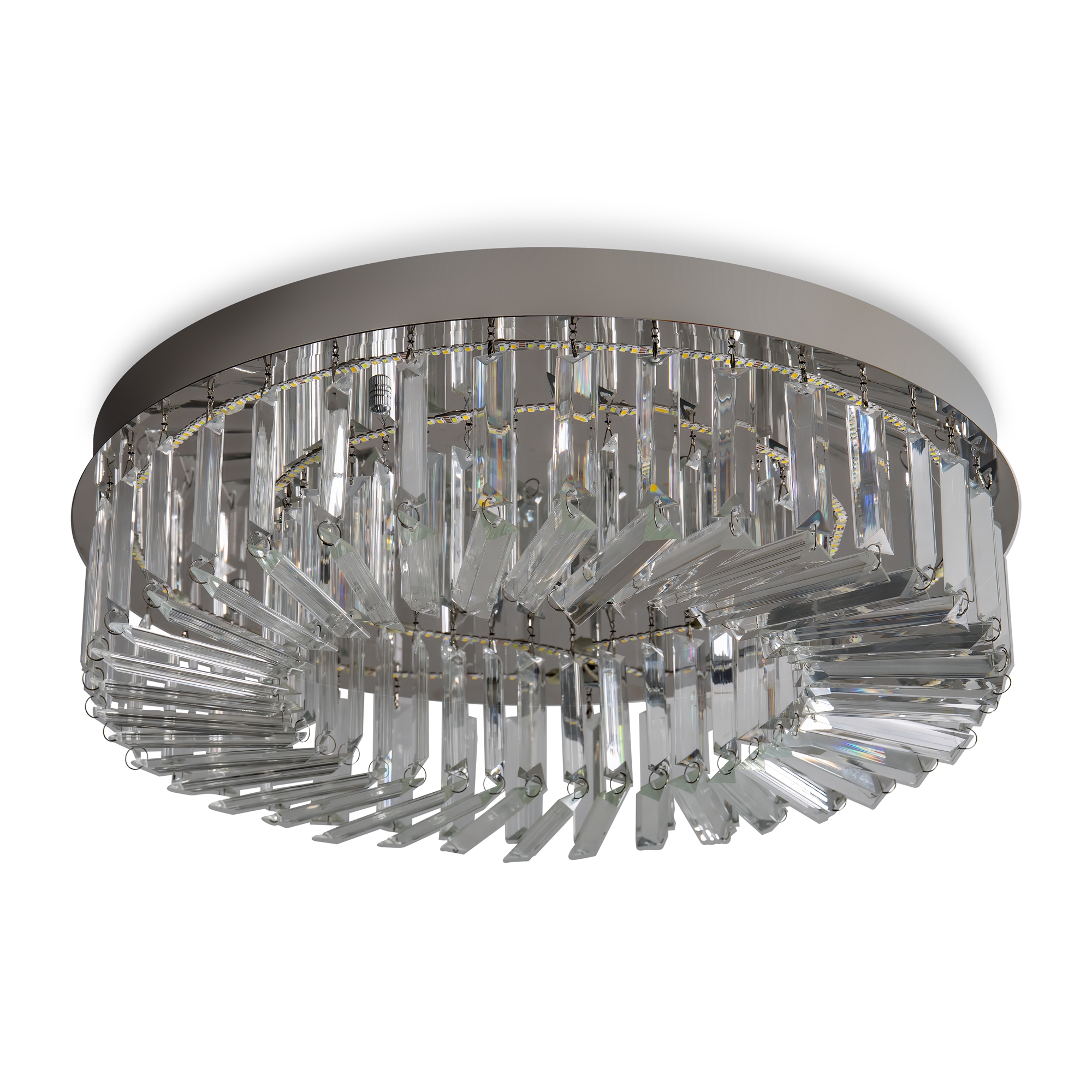Изображение товара Потолочный светодиодный светильник Freya Diadema Fr6225cl-l36ch 27 м² нейтральный белый хром