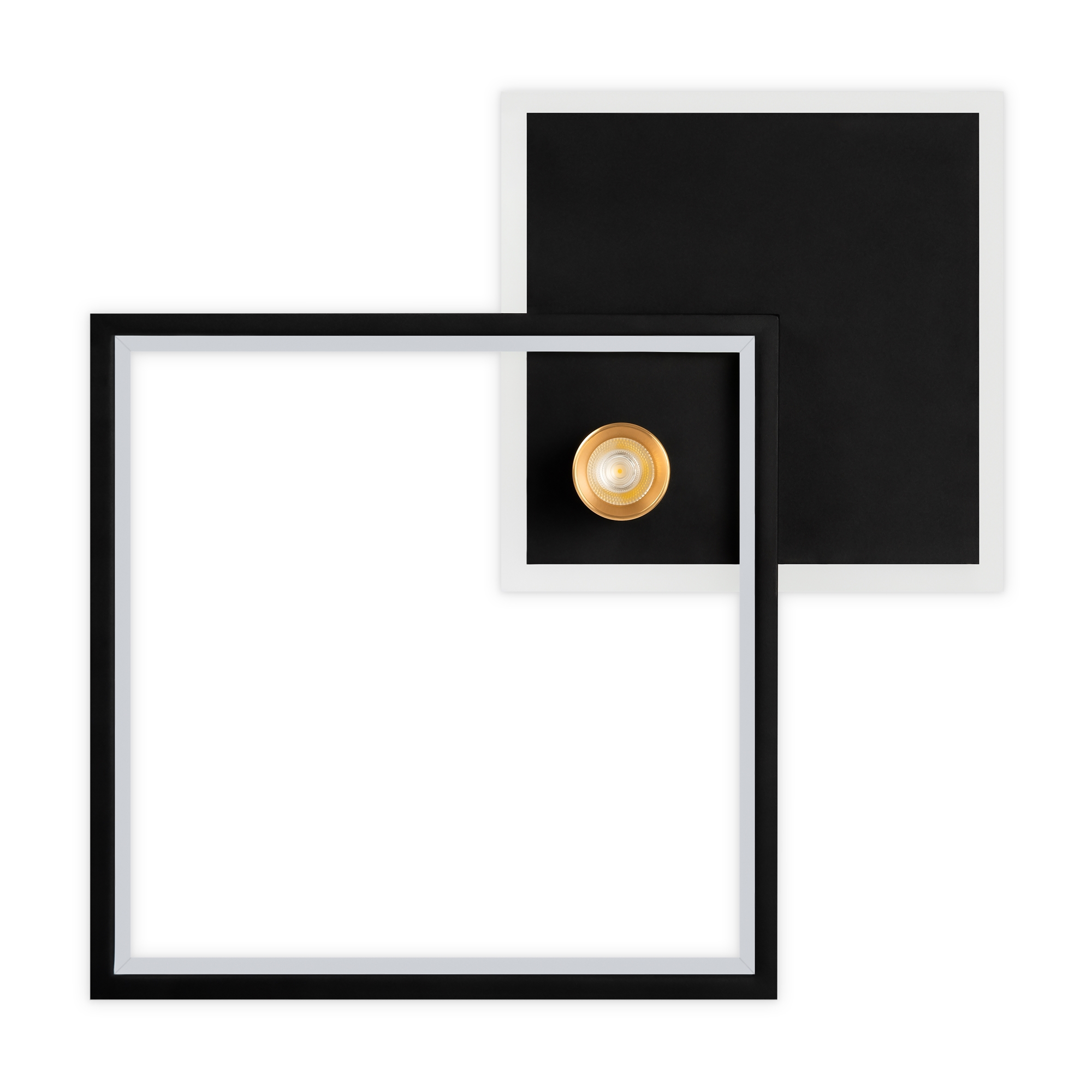 Изображение товара Люстра потолочная светодиодная Freya Nero 55 Вт 3200 Лм черный дизайн