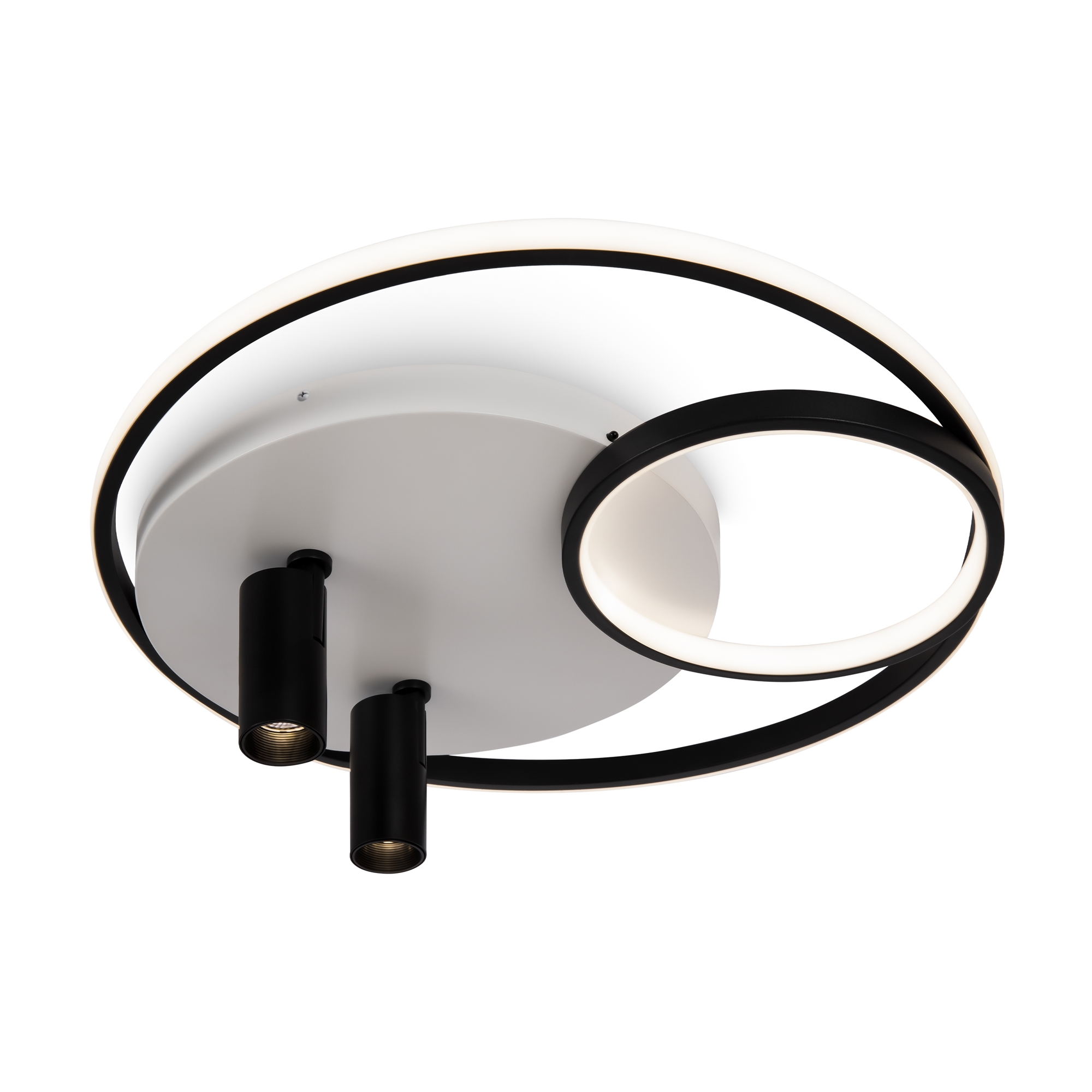 Изображение товара Современная светодиодная люстра Freya Spotlights для натяжных потолков 25 м² белая