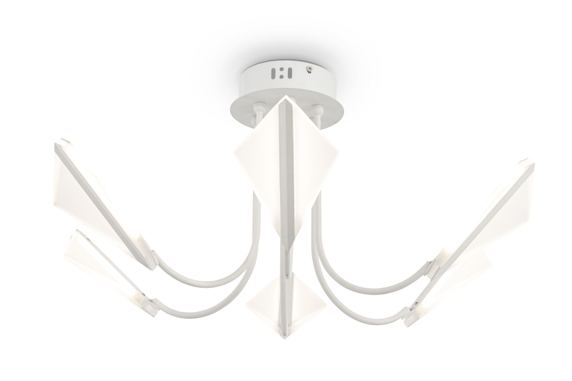 Изображение товара Люстра потолочная светодиодная Freya Alison Fr6027cl-06w 11 м² нейтральный белый свет цвет белый
