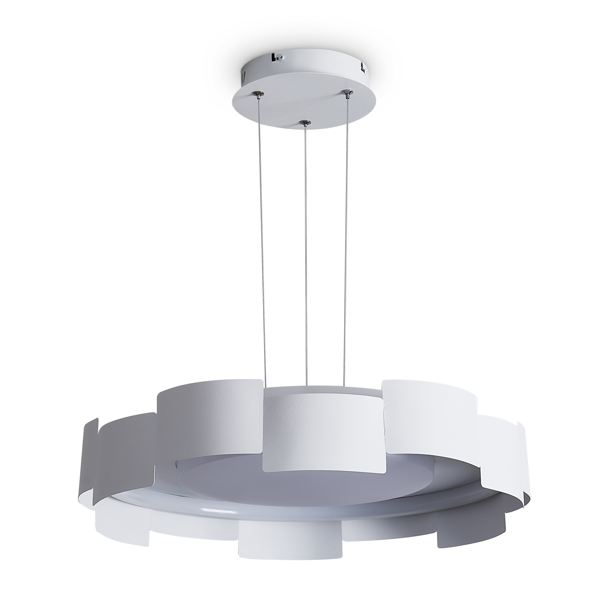 Изображение товара Светильник подвесной светодиодный Freya Nube Fr6206pl-l36w 20 м² нейтральный белый свет цвет белый