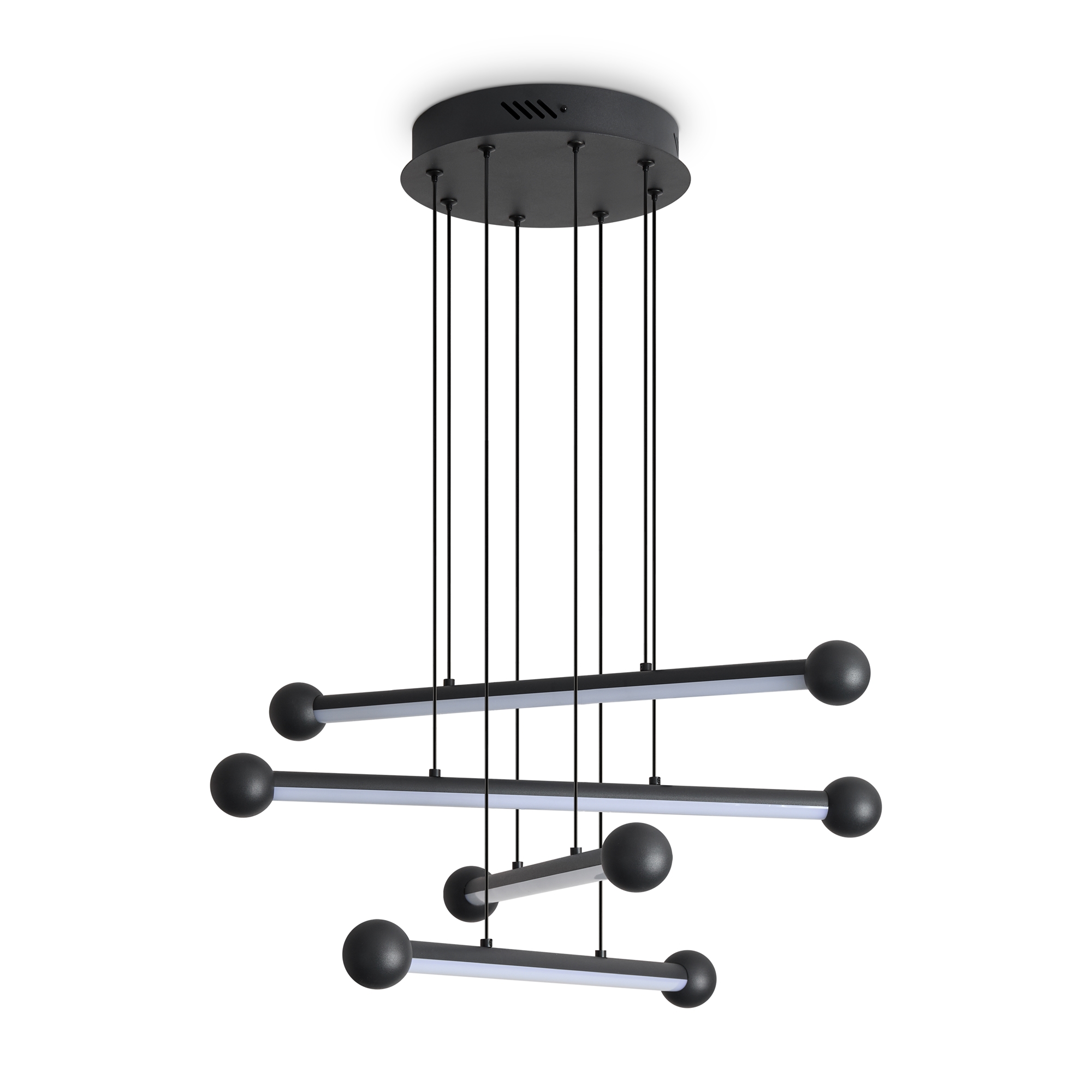 Изображение товара Светильник подвесной светодиодный Freya Rapida Fr6215pl-l70b 12 м² нейтральный белый свет цвет черный