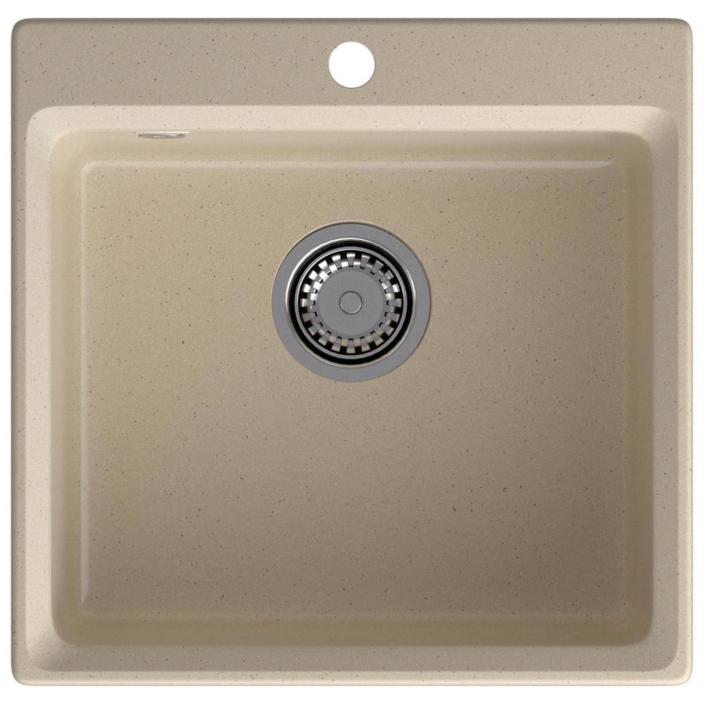 Изображение товара Мойка для кухни GranFest LV-510 кашемир 50x51 см искусственный камень Россия