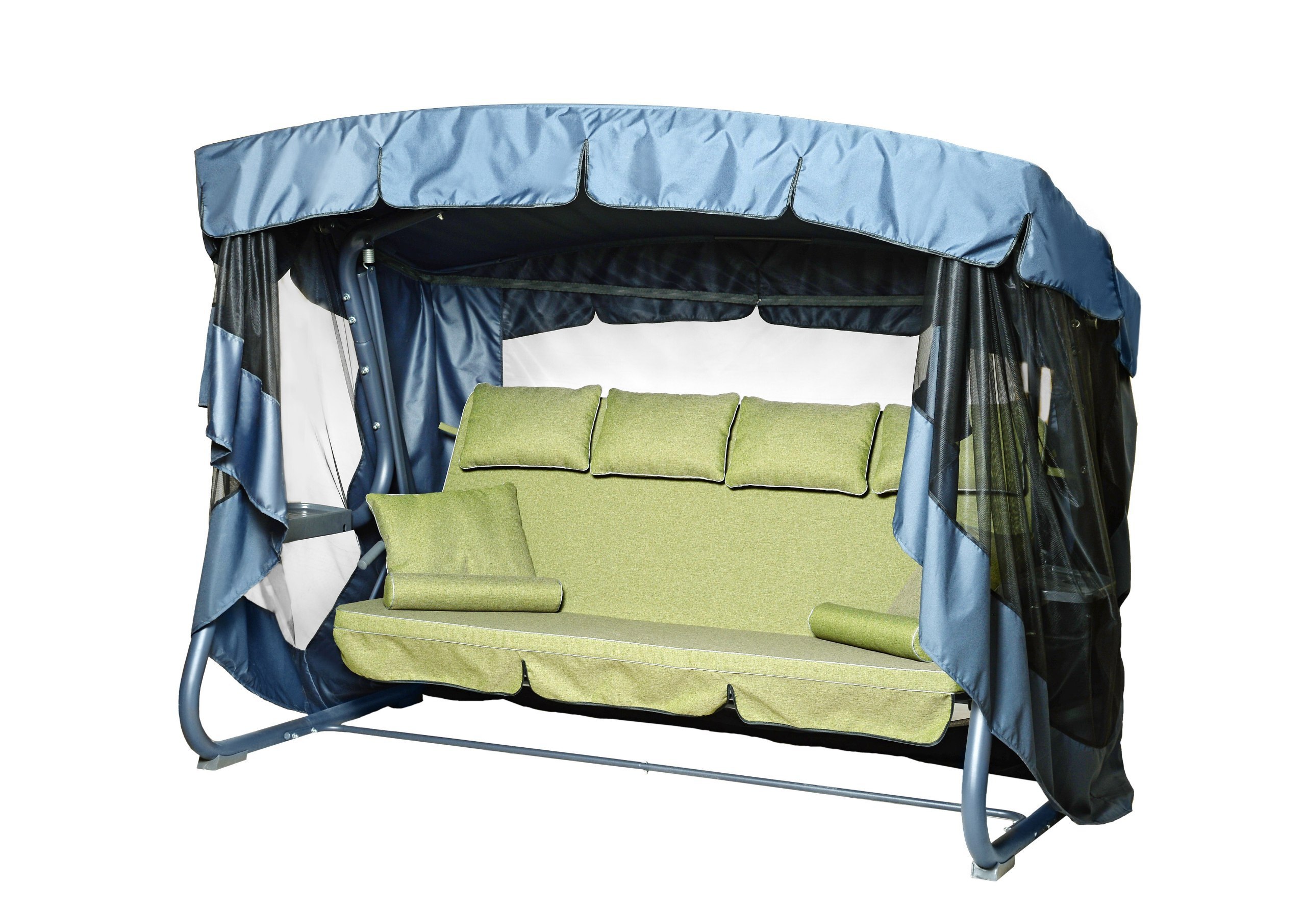 Изображение товара Качели садовые BEGINIA Olkhon 4-х местные до 320 кг зеленый