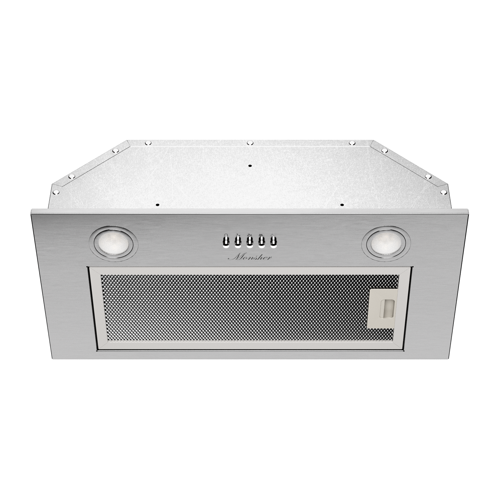 Изображение товара Вытяжка Monsher AMIE 60 Acier 60 см цвет серый / серебристый