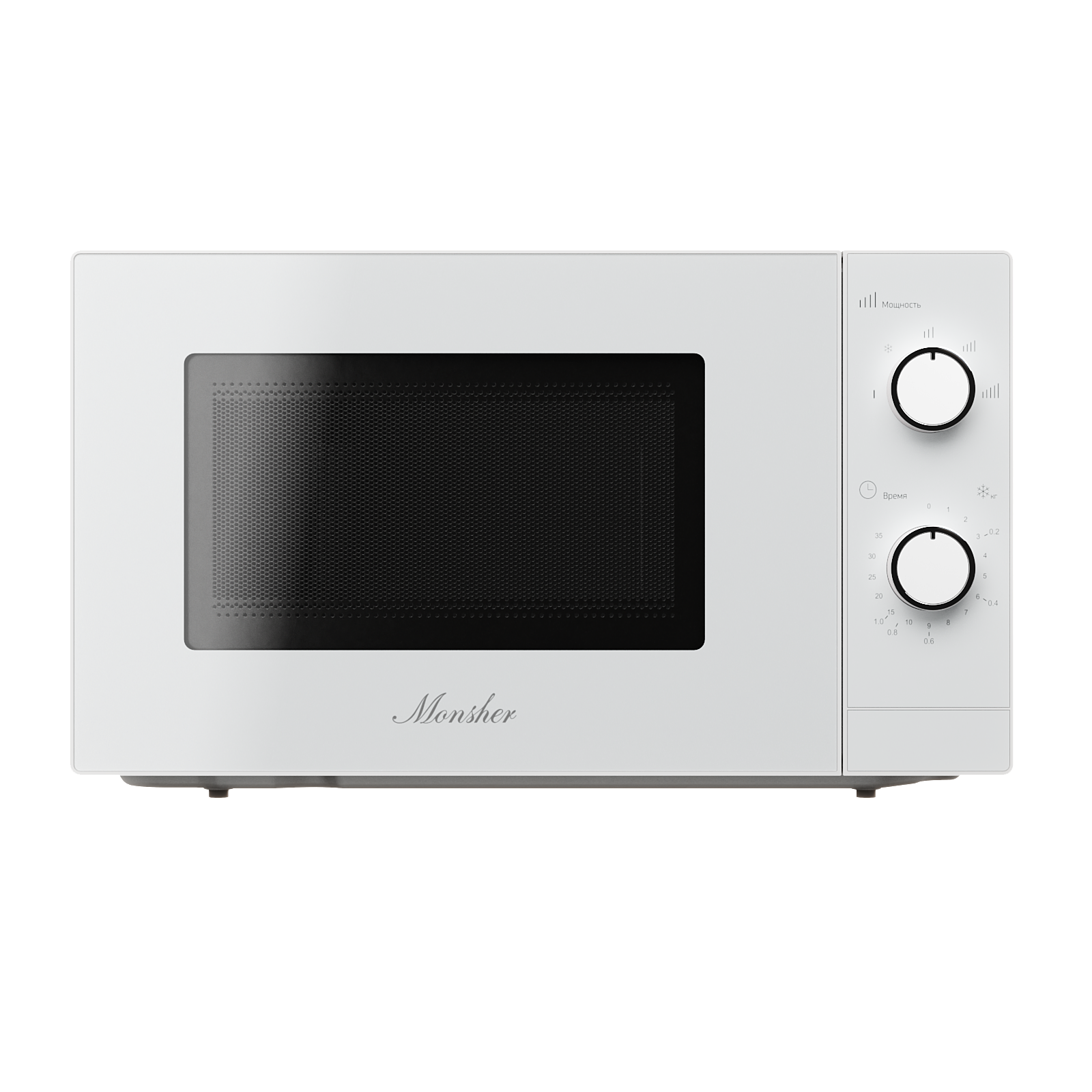 Изображение товара Отдельностоящая микроволновая печь Monsher MTW 204 Blanc 20 л