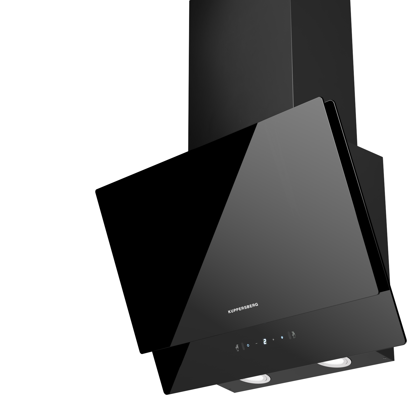 Изображение товара Кухонная вытяжка Kuppersberg F 603 B черная сенсорное управление 850 м³/ч