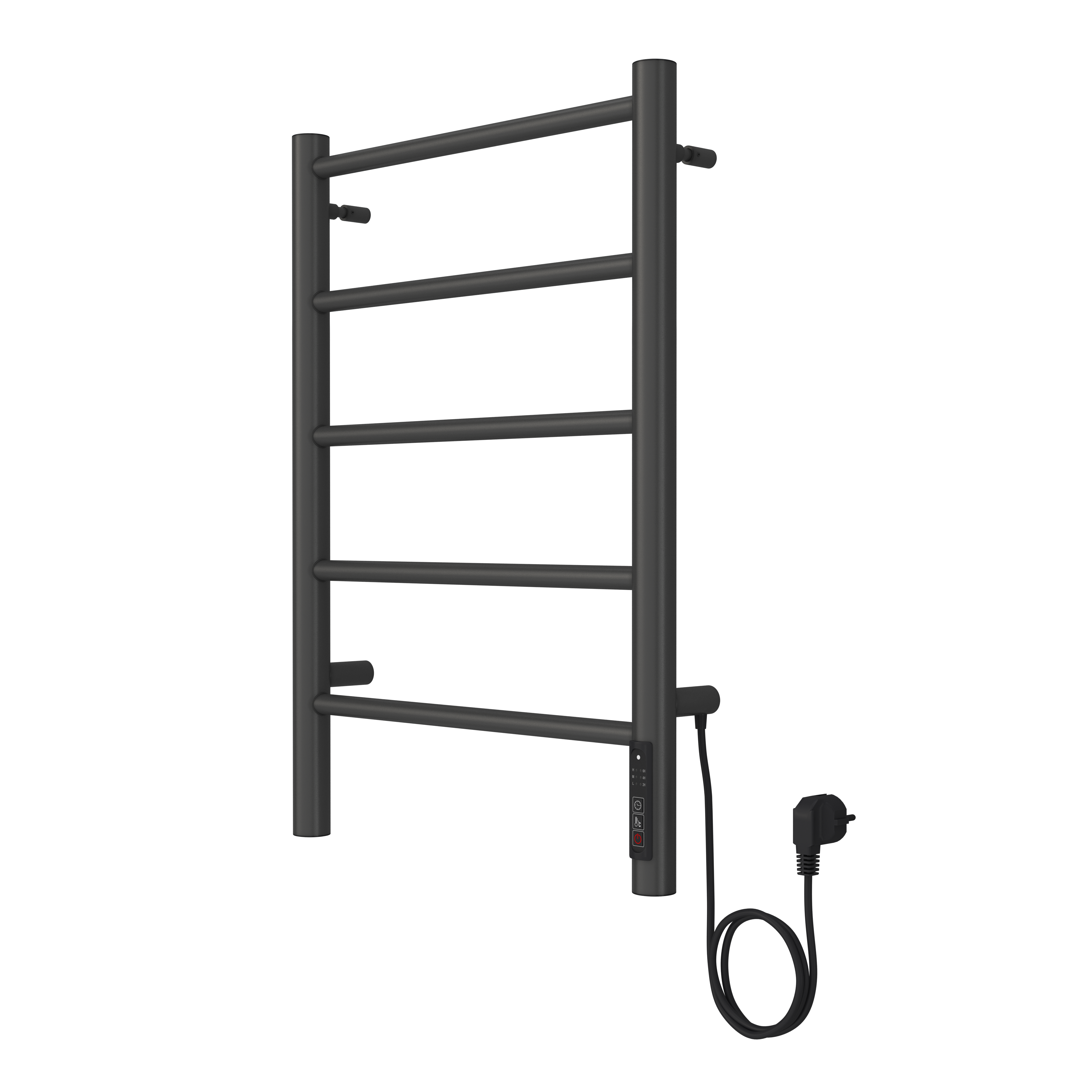 Изображение товара Электрический полотенцесушитель Вармо Ригель П5 400x600 мм 120 Вт цвет графит