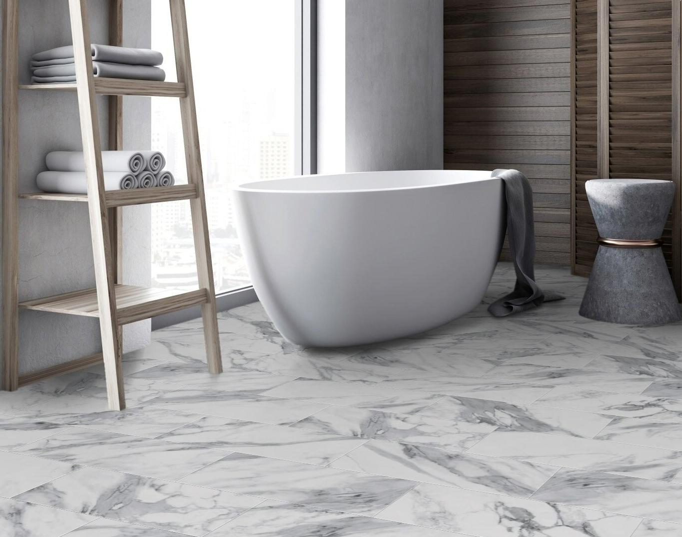 Изображение товара Кварц-виниловая плитка FirmFit XT-4000 Мрамор Калакатта 34 класс 5 мм 2.34 м²