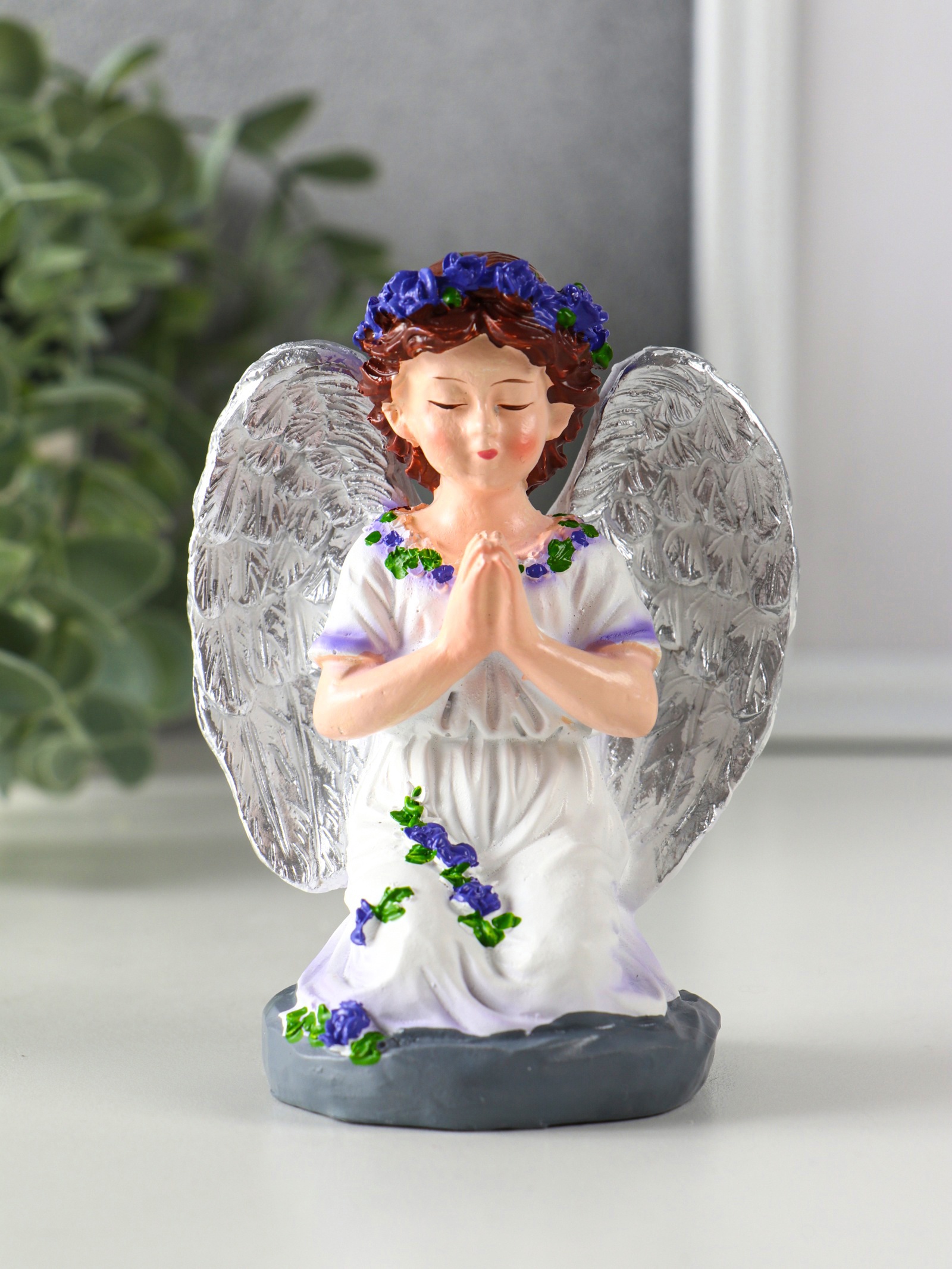 Изображение товара Декоративный предмет Девочка-ангел в цветочном платье, СИМА-ЛЕНД