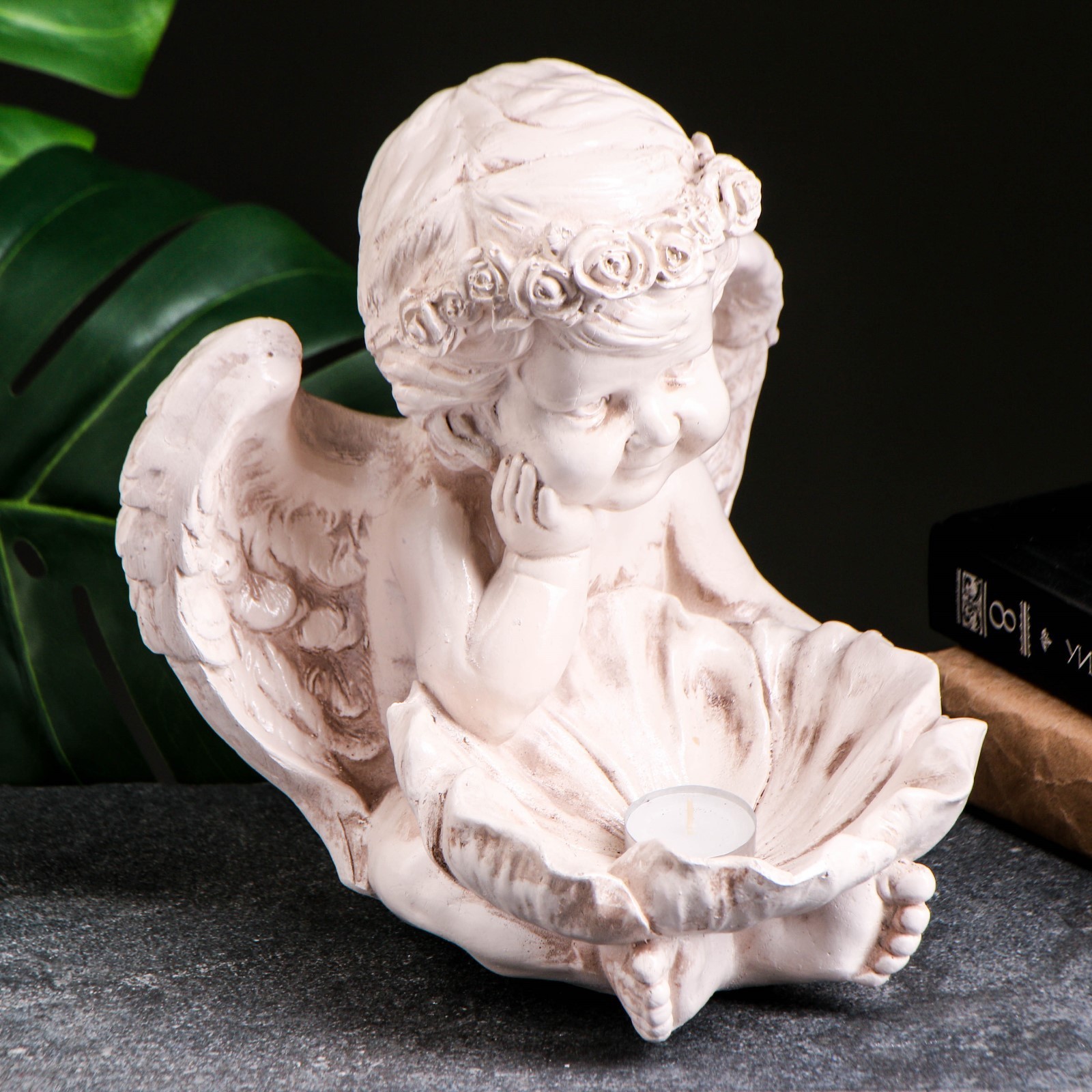 Изображение товара Декоративный предмет Хорошие сувениры Ангел с кувшинкой