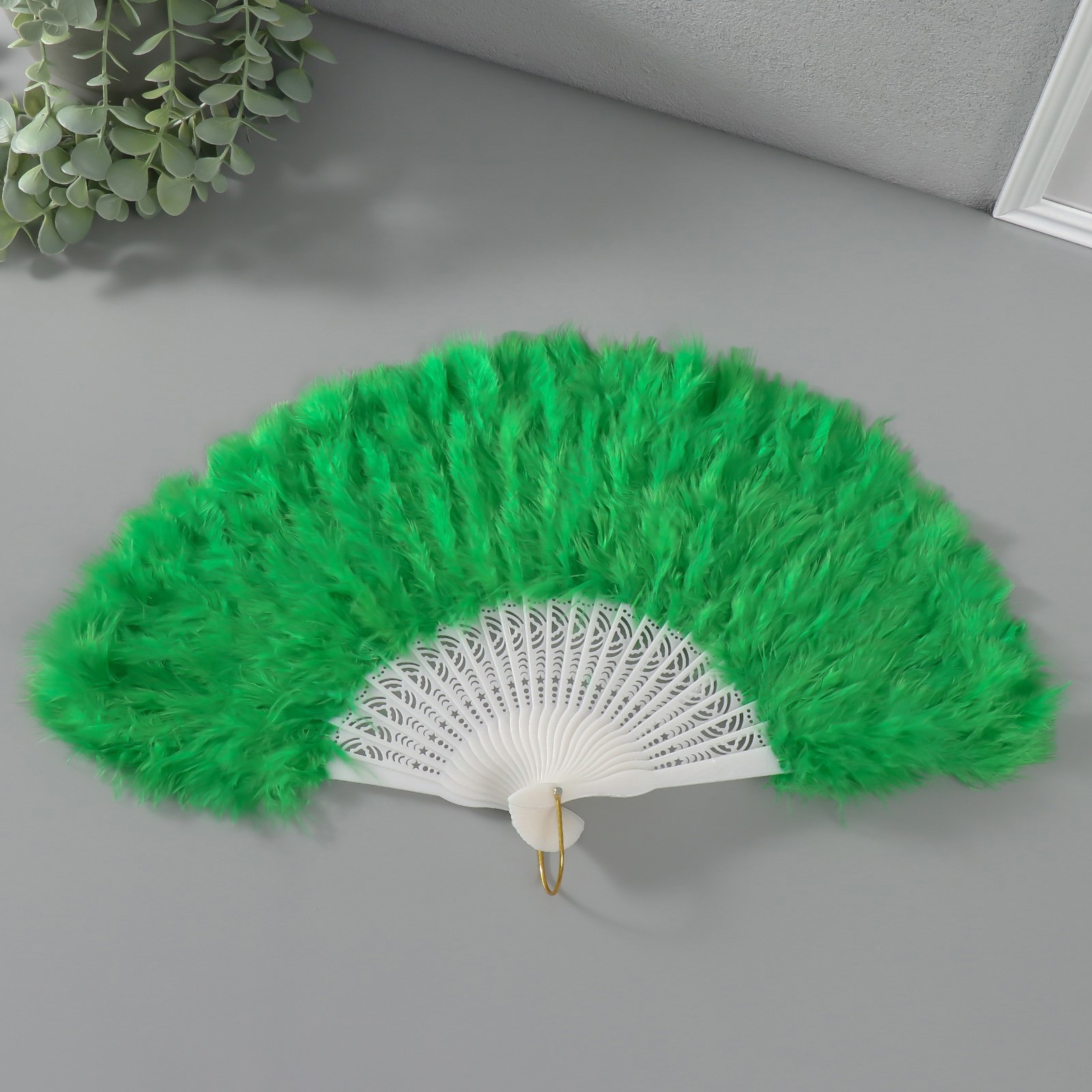 Изображение товара Декоративный предмет Сима-ленд Зелёный h=26 см 25 лопастей