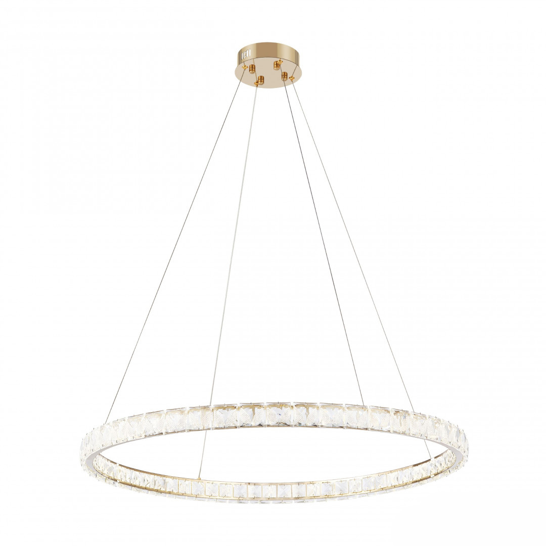 Изображение товара Светильник подвесной светодиодный Arte Milano Am-venezia 311311/d800 gd 33 м² нейтральный белый свет цвет золото