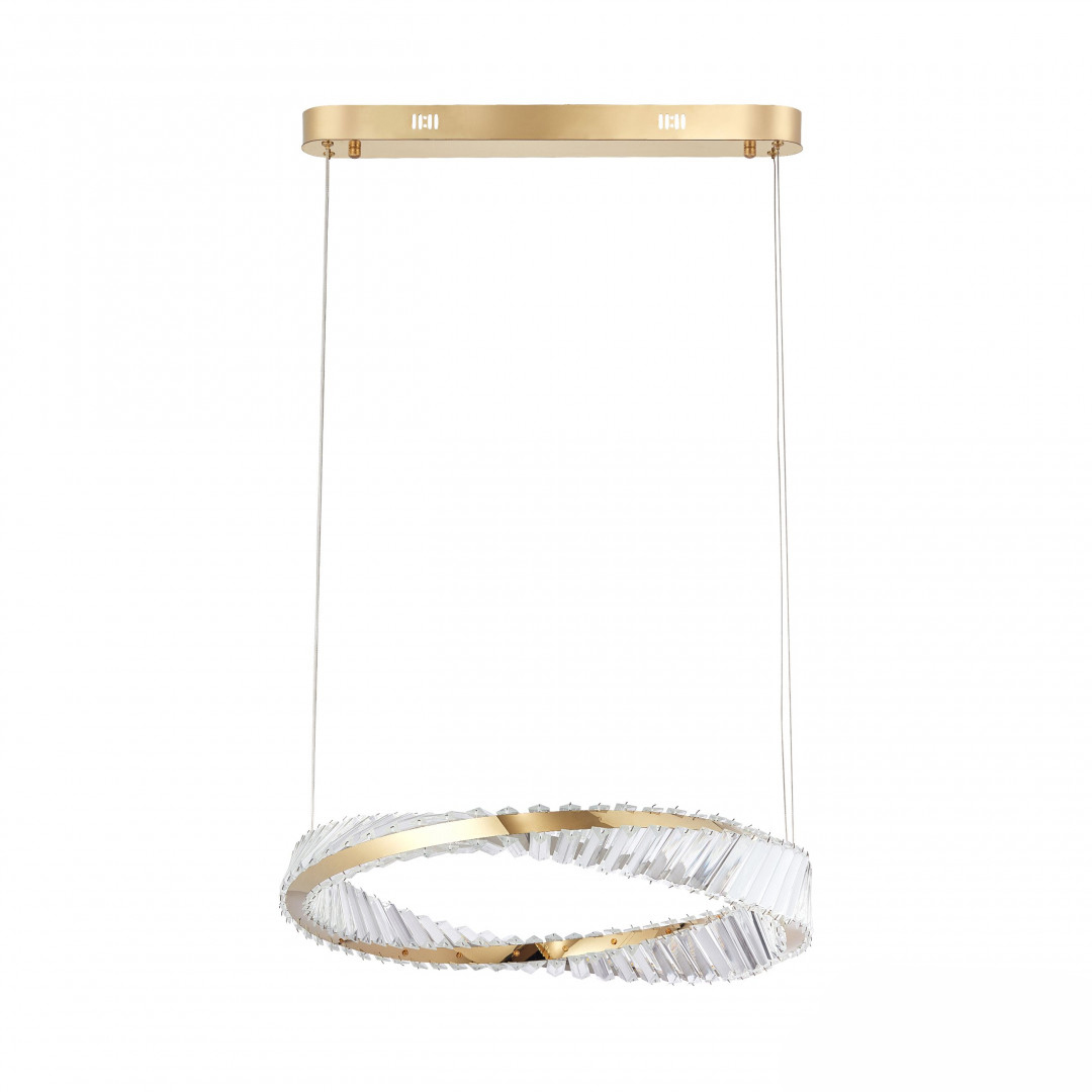 Изображение товара Светильник подвесной светодиодный Arte Milano Am-venezia 318311/d600 gd 23 м² нейтральный белый свет цвет золото