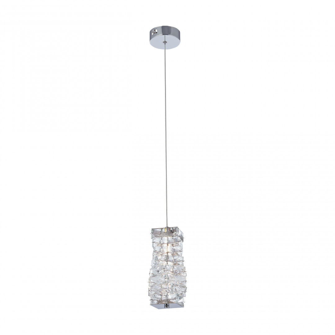 Изображение товара Светильник подвесной светодиодный Arte Milano Am-venezia 319011/d100/1 ni 2 м² нейтральный белый свет цвет никель