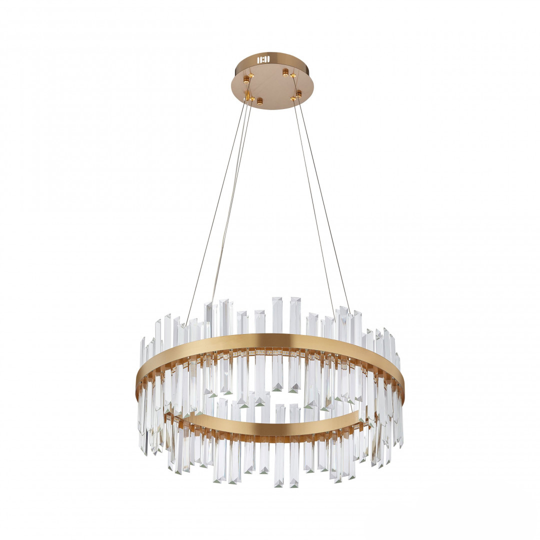 Изображение товара Светильник подвесной светодиодный Arte Milano Am-venezia 312033/d600 bs 23 м² нейтральный белый свет цвет латунь