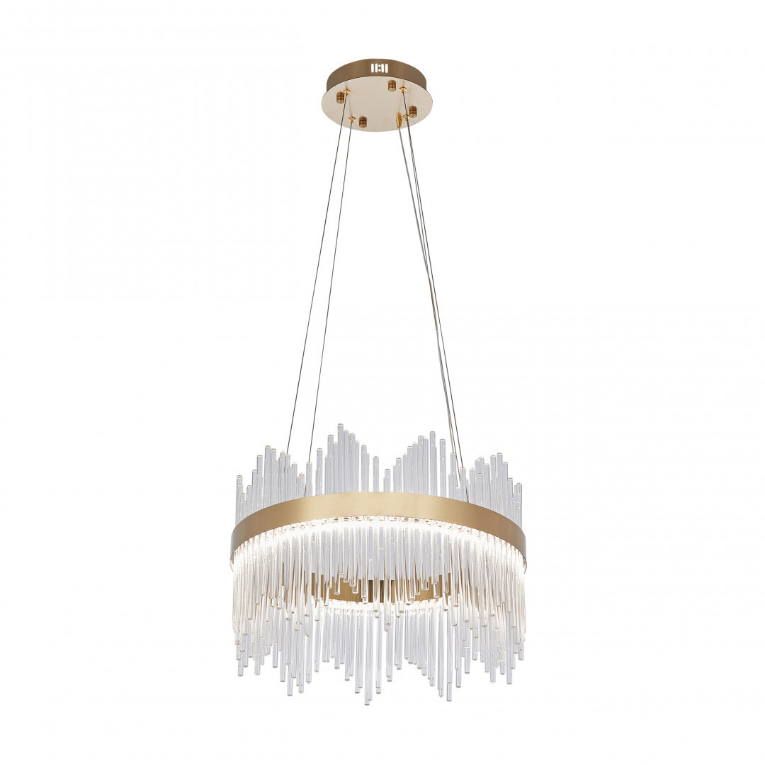 Изображение товара Светильник подвесной светодиодный Arte Milano Am-venezia 311033/d500 bs 20 м² нейтральный белый свет цвет латунь