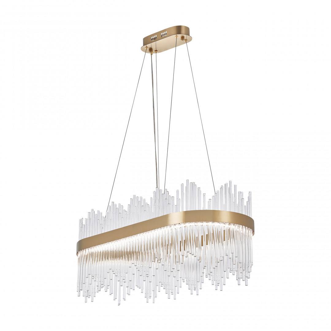 Изображение товара Светильник подвесной светодиодный Arte Milano Am-venezia 311033/l800 bs 27 м² нейтральный белый свет цвет латунь