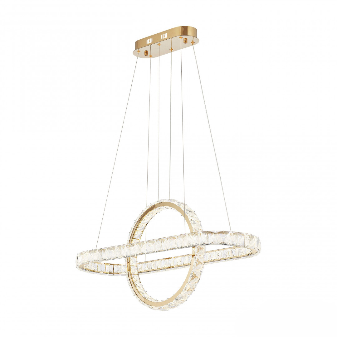 Изображение товара Светильник подвесной светодиодный Arte Milano Am-venezia 311311/l800 gd 27 м² нейтральный белый свет цвет золото