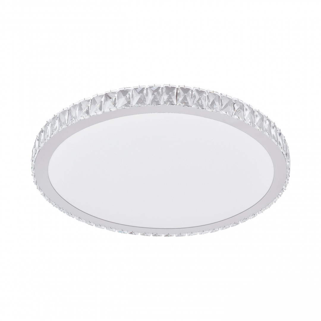 Изображение товара Светильник потолочный светодиодный Arte Milano Am-toskana 310122/d600 ni 23 м² нейтральный белый свет цвет никель