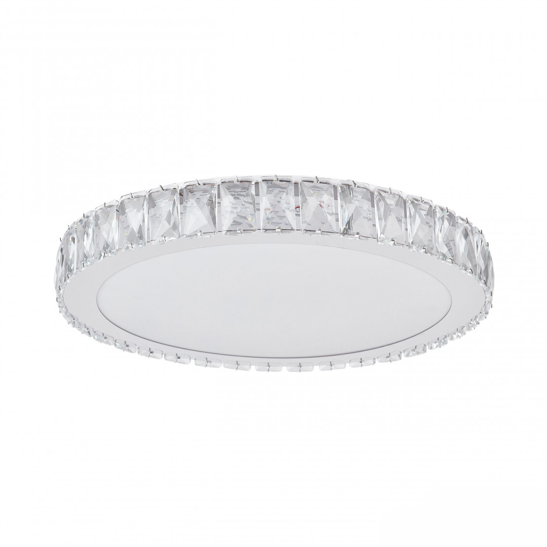 Изображение товара Светильник потолочный светодиодный Arte Milano Am-toskana 310122/d400 ni 12 м² нейтральный белый свет цвет никель