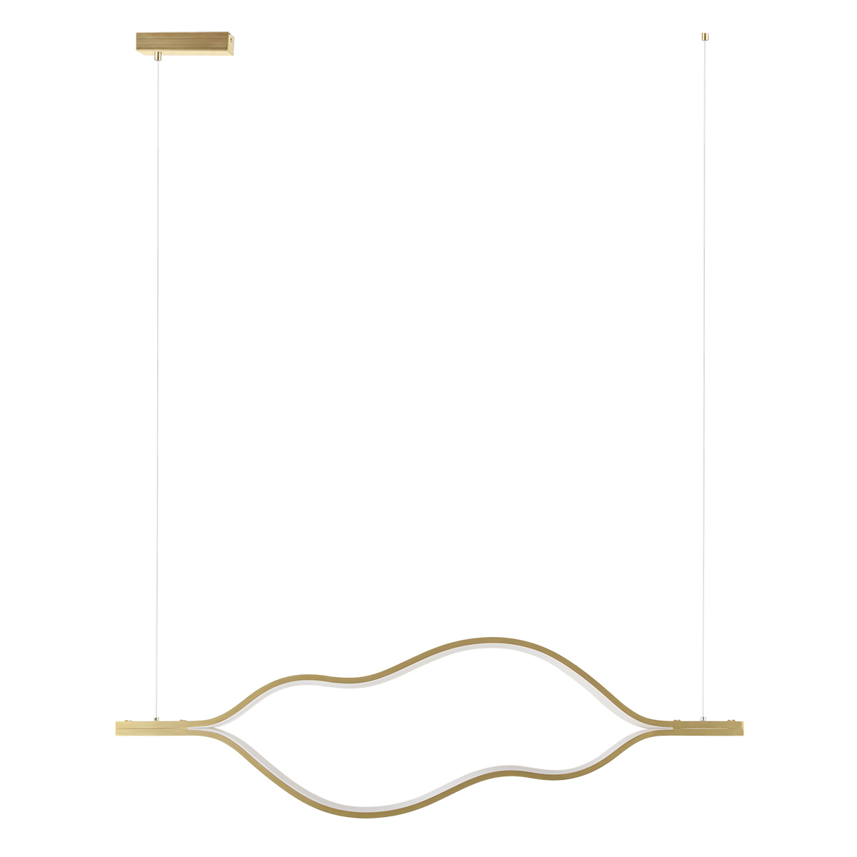 Изображение товара Светильник подвесной светодиодный Loft It Tape light Lf_10403_1000_ab 8 м² теплый белый свет цвет бронза